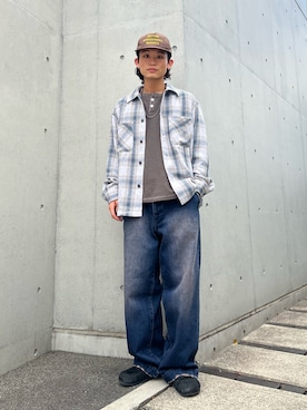 「アイテム（その他）」を使った、わたしょさん（メンズ・166cm）の秋コーディネート