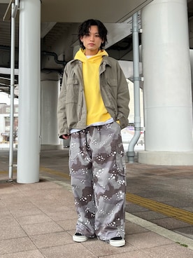 わたしょさん（メンズ・166cm）の春コーディネート