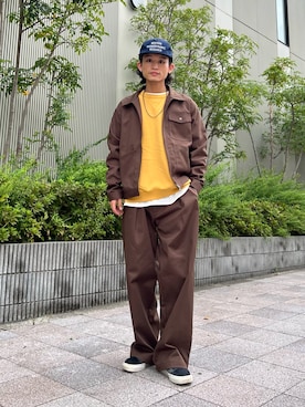 「アイテム（その他アウター）」を使った、わたしょさん（メンズ・166cm・20代）の秋コーディネート