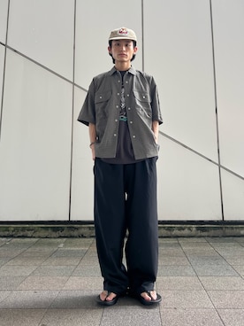 「アイテム（その他）」を使った、わたしょさん（メンズ・166cm）の夏コーディネート