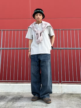 わたしょさん(メンズ・166cm)の春コーディネート