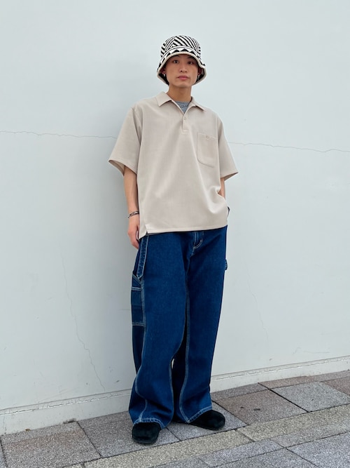 TECH MESH "AMPLE" プルオーバー シャツ（セットアップ着用可）