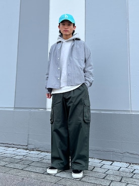 「'47（フォーティーセブン）のアイテム」を使った、わたしょさん（メンズ・166cm）の冬コーディネート