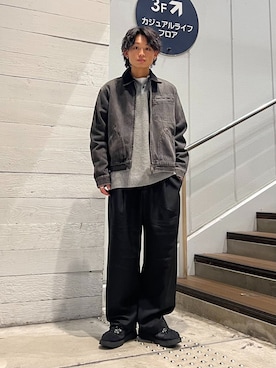 わたしょさん(メンズ・166cm)の秋コーディネート