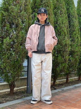 わたしょさん（メンズ・166cm）の冬コーディネート