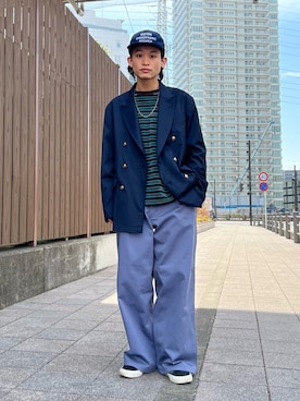 わたしょさん（メンズ・166cm）の冬コーディネート