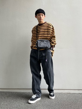 わたしょさん（メンズ・166cm）の冬コーディネート