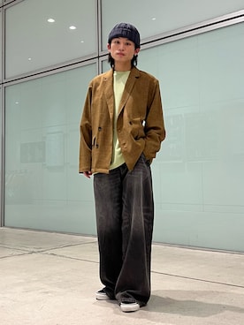 「JOURNAL STANDARD relume（ジャーナルスタンダード　レリューム）のアイテム」を使った、わたしょさん（メンズ・166cm）の春コーディネート