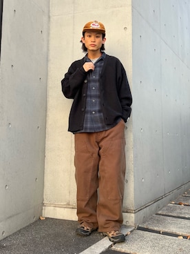 「アイテム（その他）」を使った、わたしょさん（メンズ・166cm）の冬コーディネート