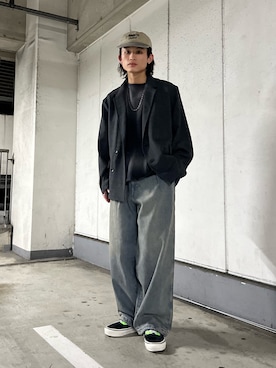 「JOURNAL STANDARD relume（ジャーナルスタンダード　レリューム）のアイテム」を使った、わたしょさん（メンズ・166cm）の春コーディネート