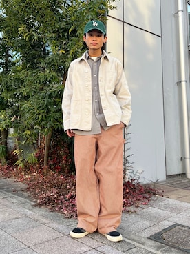 「'47（フォーティーセブン）のアイテム」を使った、わたしょさん（メンズ・166cm）の冬コーディネート