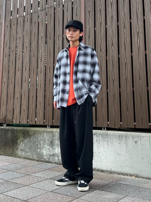 カラー オンブレ チェックシャツ（シャツ/ブラウス）｜JOURNAL