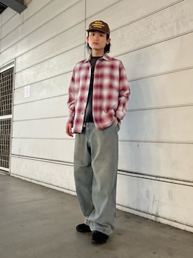 「BIRKENSTOCK（ビルケンシュトック）のアイテム」を使った、わたしょさん（メンズ・166cm）の春コーディネート