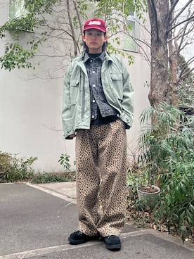 わたしょさん(メンズ・166cm)の春コーディネート