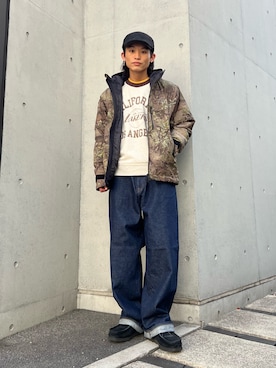 「アイテム（その他）」を使った、わたしょさん（メンズ・166cm）の秋コーディネート