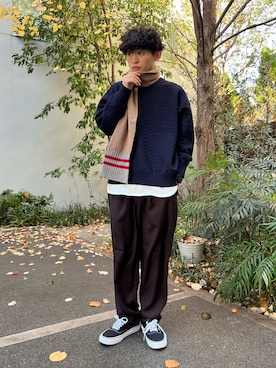 「アイテム（その他）」を使った、わたしょさん（メンズ・166cm・20代）の冬コーディネート