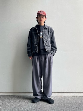 「アイテム（その他）」を使った、わたしょさん（メンズ・166cm）の秋コーディネート