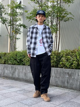 わたしょさん（メンズ・166cm）の秋コーディネート