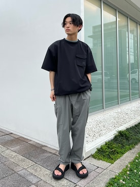 わたしょさん（メンズ・166cm）の夏コーディネート