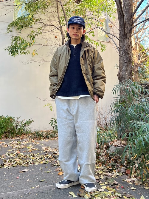 TAION / タイオン 別注 リバーシブル ショートモッズ ダウンブルゾン