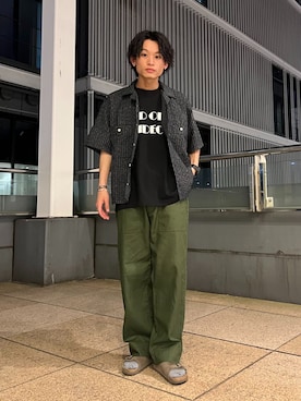 わたしょさん（メンズ・166cm）の春コーディネート