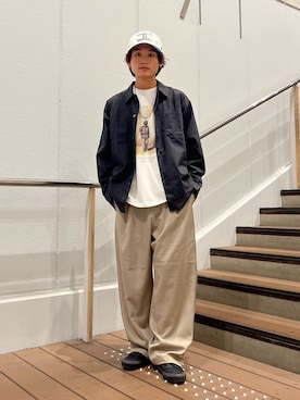 わたしょさん(メンズ・166cm)の春コーディネート