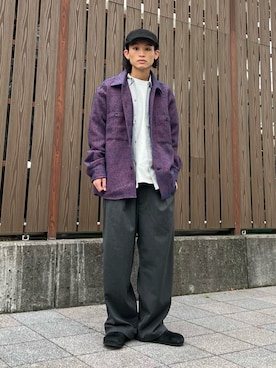 「アイテム（その他）」を使った、わたしょさん（メンズ・166cm）の秋コーディネート