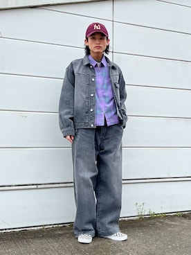 わたしょさん（メンズ・166cm）の春コーディネート