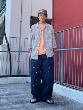 わたしょさん（メンズ・166cm）の夏コーディネート
