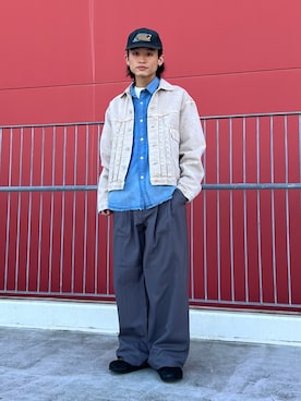 わたしょさん（メンズ・166cm）の春コーディネート