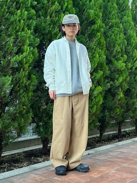 「アイテム（その他）」を使った、わたしょさん（メンズ・166cm）の秋コーディネート