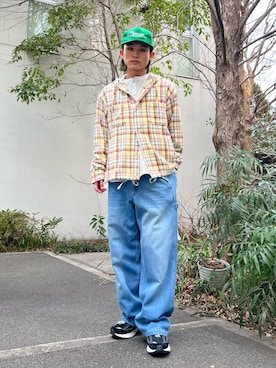 わたしょさん（メンズ・166cm）の春コーディネート