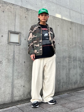 わたしょさん（メンズ・166cm）の春コーディネート