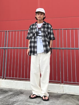 わたしょさん（メンズ・166cm）の夏コーディネート