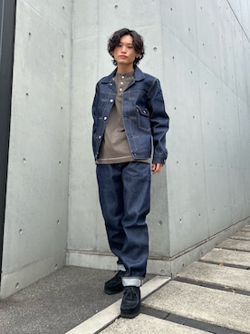 「アイテム（ジャケット/アウター）」を使った、わたしょさん（メンズ・166cm・20代）の夏コーディネート
