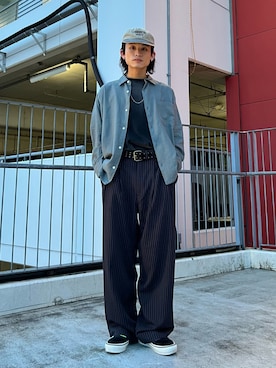 わたしょさん（メンズ・166cm）の春コーディネート