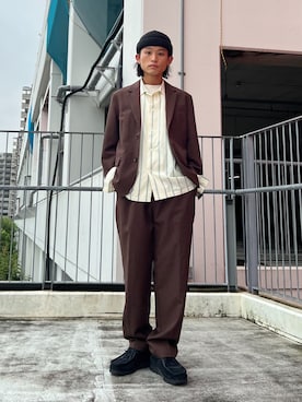 わたしょさん（メンズ・166cm）の秋コーディネート