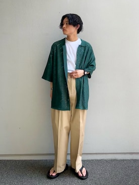 わたしょさん（メンズ・166cm）の春コーディネート