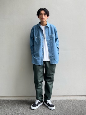 わたしょさん（メンズ・166cm）の夏コーディネート