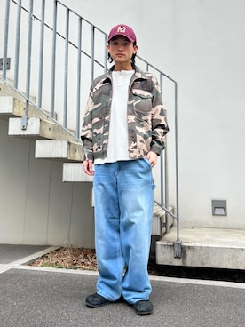 わたしょさん（メンズ・166cm）の春コーディネート