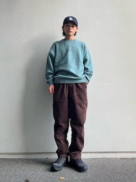 「アイテム（帽子）」を使った、わたしょさん（メンズ・166cm・20代）の秋コーディネート