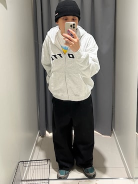 「SENSEOFPLACE」｜「アイテム（帽子）」を使った、sop_tsubasaさん（メンズ・167cm）の秋コーディネート