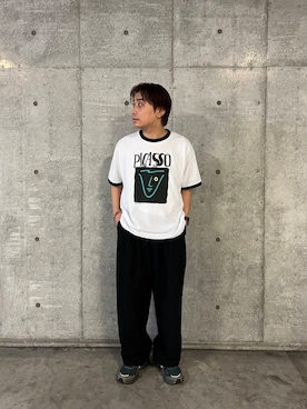 「アイテム（チノパンツ）」を使った、sop_tsubasaさん（メンズ・167cm）の夏コーディネート