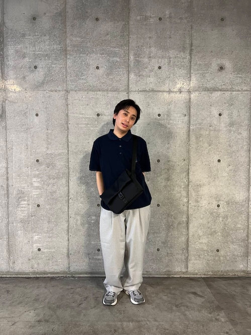 メランジタックワイドパンツ