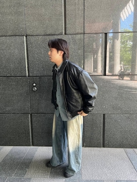 「アイテム（ブルゾン）」を使った、sop_tsubasaさん（メンズ・167cm）の夏コーディネート
