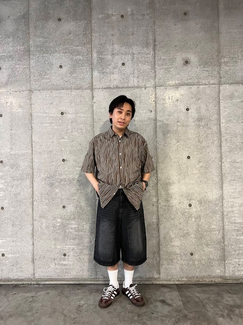 アソートジャガードショートスリーブシャツ