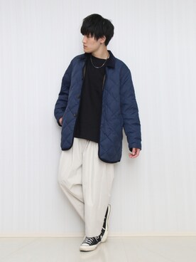 みやーきさん（メンズ・171cm）の冬コーディネート