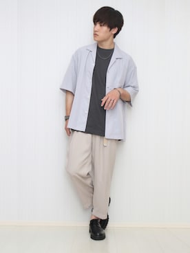 「ペールトーン」｜「アイテム（その他）」を使った、みやーきさん（メンズ・171cm）の夏コーディネート
