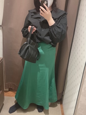 「シンフルコーデ」｜「アイテム（その他）」を使った、はぴさん（レディース・154cm）の春コーディネート