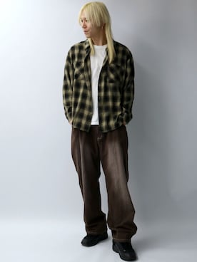 「Starting Over（スターティングオーバー）のアイテム（デニムパンツ）」を使った、StartingOver_officialさん（メンズ・175cm）の春コーディネート
